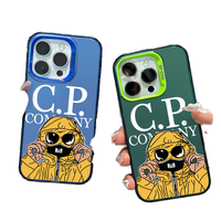 Ventes Flash : Coque de Téléphone Personnalisée Tendance CP Company Island pour iPhone 16 15 14 13 12 11 Pro Max, Housse de Protection IMD Mode