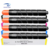 Kartrid Toner C-EXV52 GPR-56 NPG-72 Kompatibel untuk Canon IR ADV C65 C60 C600 C650 C700 C750 C800 C850 DX C7770i C7780i