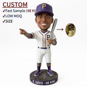 Statuetta Personalizzata di Giocatore di Baseball in Resina Dipinta a Mano, Figurina Sportiva Personalizzabile di Atleta Top Rated - Product Image 6