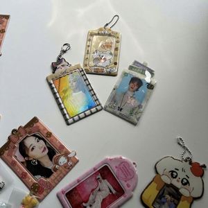 Custom Kpop Photocard <b>Protector</b> <b>Card</b> Holder for Student Cute Bus ID Bank <b>Card</b> Holder With Keychain - Product Image 3