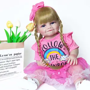 Nueva moda para niños, juguete Chucky, fabricación de muñecas pequeñas y bonitas para bebés, muñecas para recién nacidos Bebe Reborn para niñas