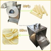 9mm*9mm Hoge Efficiëntie Automatische Aardappelchips Snijder/ Aardappel Fingersnijder Machine Wortelsnijder Friet Snijder