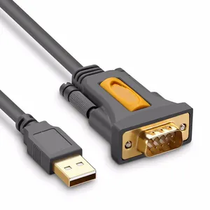 1m करने के लिए 1.5m 2m USB2.0 RS232 FTDI कॉम पोर्ट सीरियल पीडीए 9 DB9 पिन केबल एडाप्टर के लिए पीसी पीडीए जीपीएस