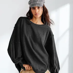 Châu Âu và Mỹ thể thao đáy Áo T-Shirt Áo len dài tay áo đầu áo thun chạy bộ thể thao Hoodies Áo nỉ