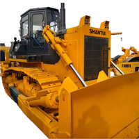 90% Nouveau bulldozer Shantui SD22, un bulldozer hydraulique à chenilles haute performance, à vendre avec des composants de moteur de base de Chine