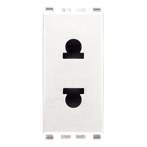 เต้ารับไฟฟ้า Sicury 2P 16A ปลั๊กแบบ USA EU สีขาว - Product Image 1
