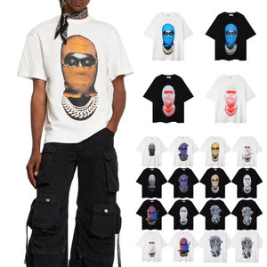 <span class=keywords><strong>T</strong></span>-<span class=keywords><strong>shirt</strong></span> <span class=keywords><strong>Homme</strong></span> Manches Courtes IH NOM UH NIT de Haute Qualité, Style Hipster Masqué, Uni, Streetwear, Thème <span class=keywords><strong>Stranger</strong></span> <span class=keywords><strong>Things</strong></span>, Vente en Gros - Product Image 1