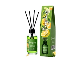 Diffuseur à bâtonnets 100 ml avec bâtonnets de rechange, recharge d'huile parfumée longue durée pour la maison, assainisseur d'air ambiant, lot économique pour la maison