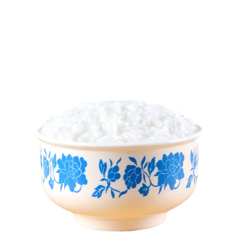 HY wangdun comida de simulación arroz azul y blanco tazón de porcelana modelo gran juego suministros de almacenamiento caja tiro con propsminiatures