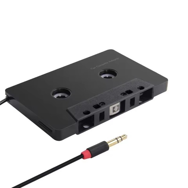 Car Cassette Adapter AUX Type-C Smartphone 3.5mm Input Mini Four-Channel Audio Converter