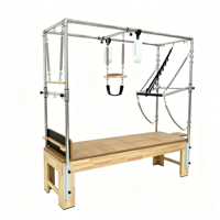 Machine de Pilates multifonction classique en bois de chêne, lit Cadillac, table trapèze pour usage domestique, studio de yoga/gym, garantie 3 ans, ODM/OEM