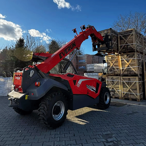 Chargeur télescopique EVERUN 2,8 tonnes / Chargeur sur roues télescopique, Chargeur compact 4x4 avec moteur Kubota V3307, Norme EPA Stage V pour la construction - Product Image 6