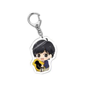 22 styles de figurines <span class=keywords><strong>Banana</strong></span> <span class=keywords><strong>Fish</strong></span> en acrylique imprimées UV, porte-clés de personnage d'<span class=keywords><strong>anime</strong></span>, décoration de porte-clés en plastique, cadeau - Product Image 2