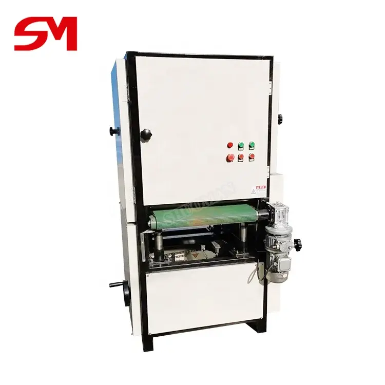 SHUOMAN New Type Smooth And Nice-Looking Flat Sander Iron Plate Polishing Finishing Buffing Machine