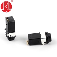 PJ-3170A Conector de Audio Hembra de 3.5mm, Impermeable IPX7, Montaje Superficial SMD para PCB, Conector para Auriculares