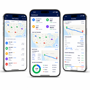 Soluciones de Software de Gestión de Transporte Personalizadas para <span class=keywords><strong>Web</strong></span> y Móvil con Rastreo de Flota y Planificación de Rutas LionCreate - Product Image 1