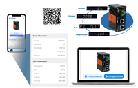 LNK-AINJ301M60-Pemantauan Tegangan/Arus/Suhu LED Dashboard Real-Time Kontrol APP/Web 60W PoE++ 6KV Surge