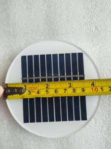 Op Maat Gemaakte Diy Mini Glas Ronde Pv Panelen 110Mm Diameter Monokristallijn Solar 1W 5V 200ma 2W 3W 4W 5W 6 W Perc Technologie - Product Image 6