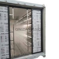 Conteneur intelligent de culture de champignons hydroponique Hezhou HM-40FT, haut rendement, économie d'énergie, contrôlé par PLC, certifié ISO9001, 1.5