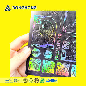 Fabricant de feuilles d'autocollants découpés à la forme, holographiques, personnalisés avec logo, A5 A6, transparentes, feuilles d'autocollants en feuille holographique - Product Image 1