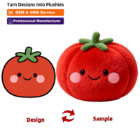 Peluche personnalisée Créez votre Respectueux de la peau Promotion de Noël mignonne Citrouille jouets en peluche personnalisés
