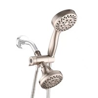 Ensemble de douche à main multifonctionnel en plastique, moderne et très demandé, avec pommeau de douche pluie de 4 pouces, accessoires de robinetterie de salle de bain