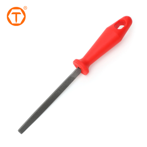 Lima Triangular de Acero al Carbono T8 con Mango de PP - Product Image 1