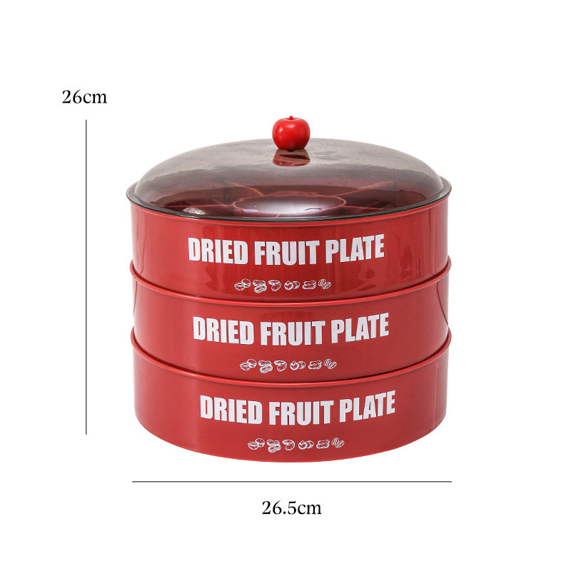 Red three-layer