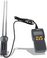 Humidimètre numérique portable à sonde longue pour céréales (blé, maïs, riz) – Testeur d'humidité très demandé
