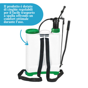 Backpack <b>Sprayer</b> 16 Litre <b>Pressure</b> Pump For Gardening With Relief Valve - Product Image 3
