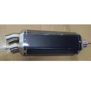 Cubierta del sistema de escape de fibra de carbono Xmax300, piezas de plástico para motocicletas Yamaha, accesorios para Xmax 300 - Product Image 3