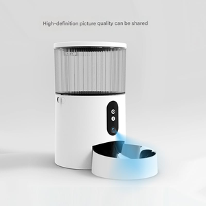 Factory Pet Supplies Wholesale Luxury Wifi Adjustable <b>Smart</b> Automatic Animal Pet Feeder Dog Cat Treat Food Dispenser - Product Image 2