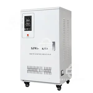 Sjw loạt ba giai đoạn điện áp thấp tự động điều chỉnh điện áp 80kw 90Kw 100kw 120kw servo động cơ điện áp ổn định