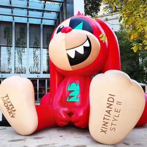 Escultura de Personaje de Dibujos Animados Alta y Ecológica Personalizada, Decoración Urbana para Exteriores, Hecha a Mano con Resina de Fibra de Vidrio, para TV, Cine y Empresas - Product Image 3