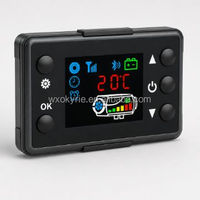 Controlador Universal de Calefacción Diésel OkyRie con Pantalla LCD, 1KW 8KW, Bluetooth, Relación Aire-Combustible