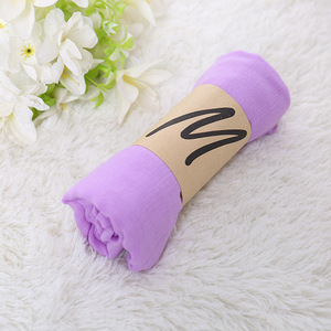 Écharpe pour femme Printemps Eté Casual Turban Châles Voile 26 Couleurs Coton Lin Hijab Musulman Foulards Ethniques - Product Image 5