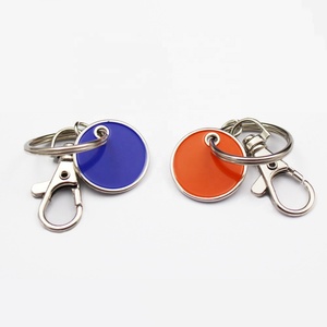 พวงกุญแจเหรียญรถเข็นช็อปปิ้ง พวงกุญแจโทเค็น ซูเปอร์มาร์เก็ต โรงงานผลิตตามสั่ง พวงกุญแจเหรียญรถเข็นโลหะ - Product Image 3