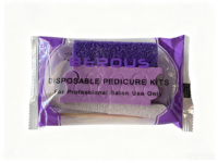 Ensemble professionnel de manucure et pédicure jetable en plastique EVA avec logo personnalisé, 500 ensembles/boîtes, fournitures pour salon de manucure