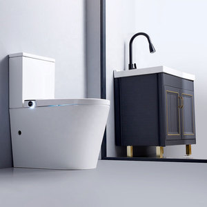 Asiento de inodoro con Control remoto inalámbrico, esterilización automática, turbina de agua caliente, limpieza - Product Image 5