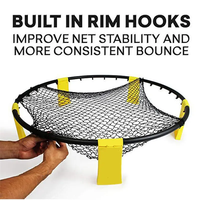 Nouveau Kit de volleyball de plage en plein air 3 balles Standard rond Net Spike Ball Sports et divertissement jouet pour jeu rebondissant