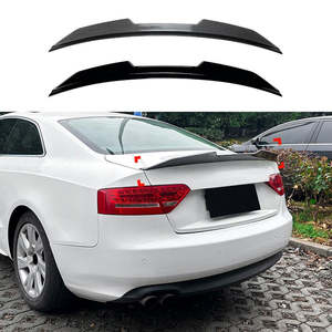 Aileron arrière <span class=keywords><strong>A5</strong></span> S5 <span class=keywords><strong>B8</strong></span> <span class=keywords><strong>B8</strong></span>.5 (2008-2016) Coupé Aileron arrière en fibre de carbone pour Audi <span class=keywords><strong>A5</strong></span> S5 <span class=keywords><strong>B8</strong></span> Aileron de coffre arrière style PSM - Product Image 2