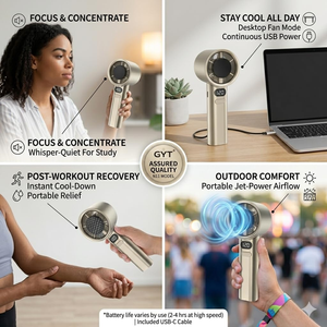 Certified White Oscillating Table <b>Cooler</b> Fan Pvc Hand Fan White Hand Fan Wedding Gift - Product Image 4