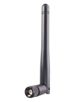 Antenne omnidirectionnelle 2,4 GHz et 5 GHz avec gain de 3 dBi pour utilisation en intérieur, connecteur pour appareils IoT industriels