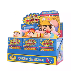 Caja Sorpresa de Figuras de Crayon <span class=keywords><strong>Shin</strong></span>-<span class=keywords><strong>chan</strong></span> Little Potato Poo, Lindas y Divertidas para Niños, Figuras de Moda que Brillan en la Oscuridad - Product Image 1