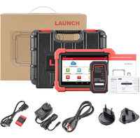Lecteur de code OBD2 X431 CRP919X BT, scanner, codage ECU, prise en charge CANFD/DOIP/FCA, batterie incluse - Compatible Benz