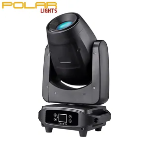 Polarlights Mini Moving Head Spot Light Stage Lights 150W LED Spot Moving Head For Disco Party Club Bar Dj Show Stage Wedding