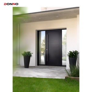 Porta Pivotante Moderna in Alluminio per Esterni, Insonorizzata e Impermeabile, <span class=keywords><strong>su</strong></span> <span class=keywords><strong>Misura</strong></span> per Villa - Product Image 2