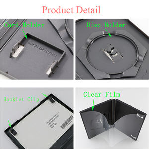 Étui universel pour cartouche de jeu rétro SUNSHING, étui pour jeu DVD <span class=keywords><strong>CD</strong></span>, étui pour disque de jeu pour PS2 3 4 5 PS1, boîte à bijoux pour <span class=keywords><strong>CD</strong></span> de jeu - Product Image 4