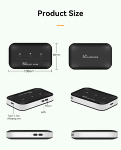 Phổ Mở Khóa Kinh Doanh xách tay không dây túi mifis 4G + wifi6 hotspot USB dongle 4G di động wifi router với khe cắm thẻ Sim - Product Image 3