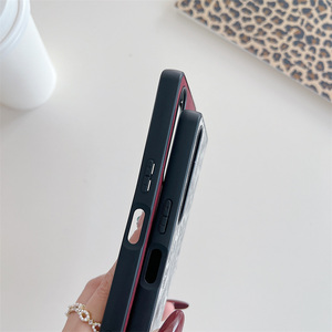 Funda Magnética de Cuero con Diseño de Leopardo para Sony <span class=keywords><strong>Xperia</strong></span> 10 <span class=keywords><strong>1</strong></span> VI <span class=keywords><strong>1</strong></span> 5 10 V IV <span class=keywords><strong>III</strong></span> / Pro-I, Funda Rígida para PC de Negocios con Carga Inalámbrica - Product Image 5